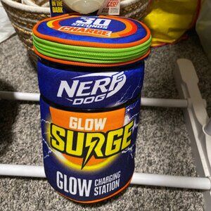 Nerf Glow Surge Ball & Charging Station